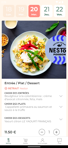 Android application Nestor screenshort