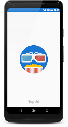 Android application Top 20 Movies screenshort