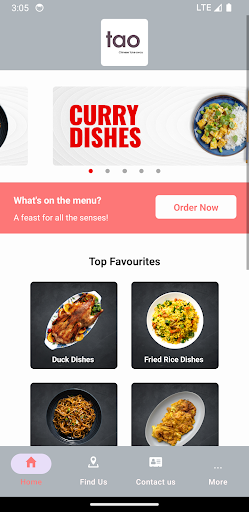 Android application Tao Chinese Takeaway Glasgow screenshort