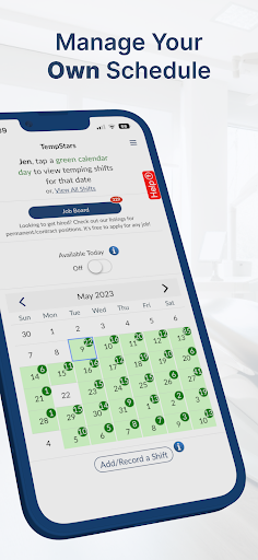TempStars - Book Dental Jobs Screen 2