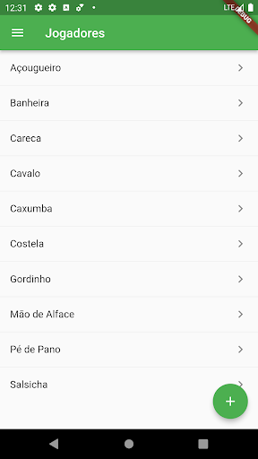 Pelada Screen 2