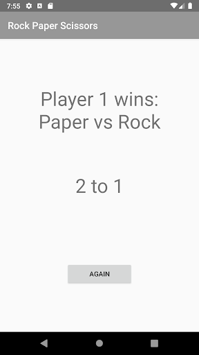 Rock Paper Scissors Screen 3