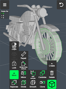 3D Modellie: zeichenprogramm Captura de pantalla