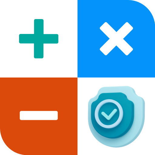 Calculator - AI hide photos logo
