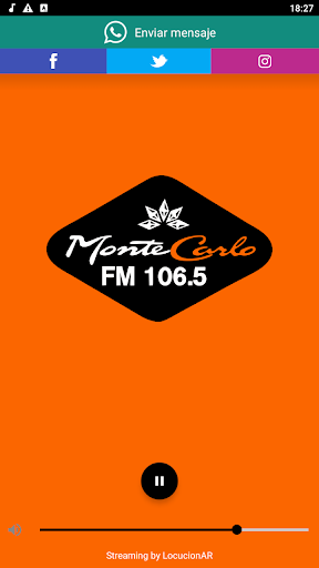 MonteCarlo FM 106.5 Screen 2