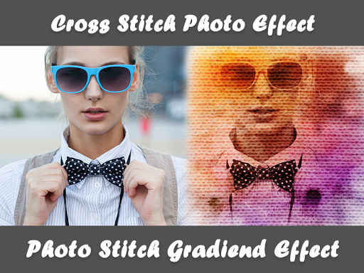 Cross Stitch Photo Effect