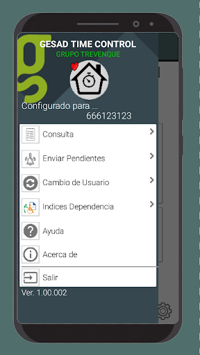 Gesad Time Control 2.0 Screen 3
