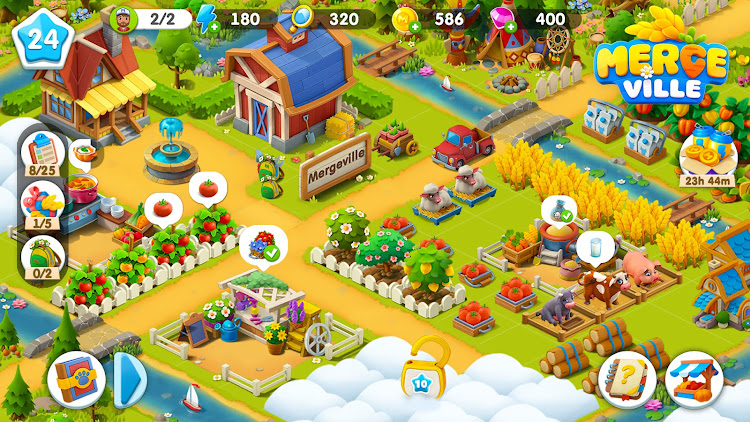 Mergeville: Farm And Organize By Stark Games Llc - (Android Games) — Appagg