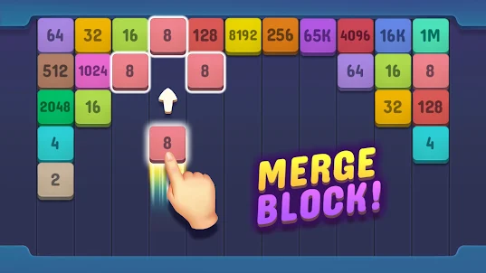 X2 Blocks: 2048 Merge Puzzle