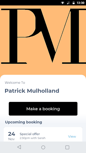 Android application Patrick Mulholland screenshort