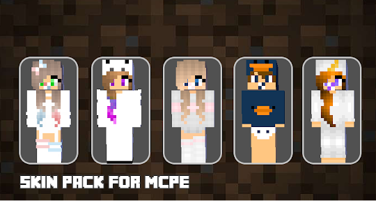 Tiny Baby Skins for MCPE