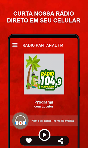 Android application RADIO PANTANAL FM screenshort