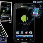 Cover Image of Download BIG ICONS Pack GO Theme  APK