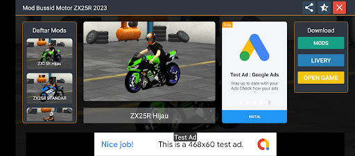 Mod Bussid Motor ZX25R 2023