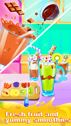 Ice slushy smoothie maker gameのおすすめ画像5