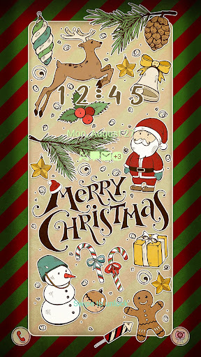 Cute Christmas Card- Wallpaper Screen 2
