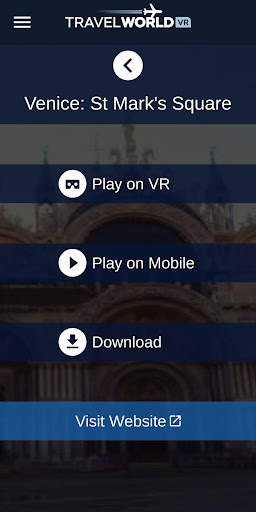 Travel World VR Screen 3