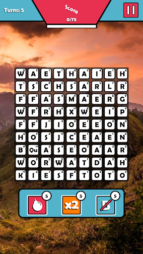Android application Wordsmithing screenshort