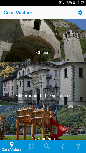 Android application Cevio screenshort