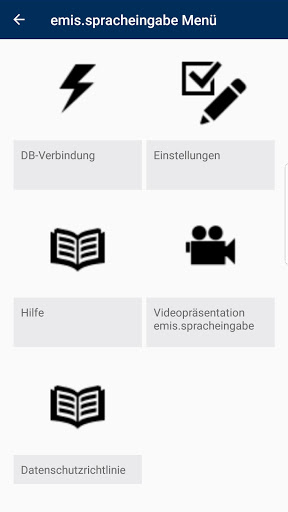 emis.spracheingabe Screen 2