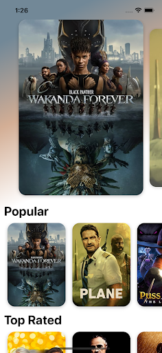 Android application Movies App screenshort