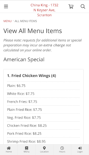 China King - 1732 N Keyser Ave Screenshot 2 - AppWisp.com