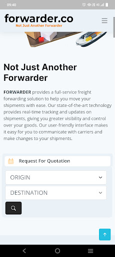 Android application Forwarder screenshort