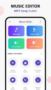 Music Editor - MP3 Song Cutter