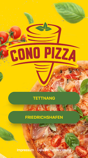 Android application Cono Pizza screenshort