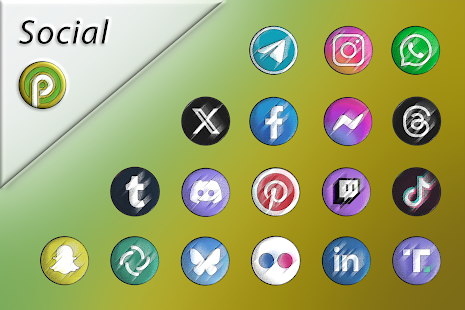 Pixly Vintage - Icon Pack Captura de pantalla