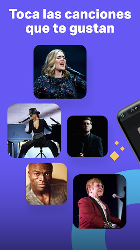 Yousician: aprende piano Captura de Pantalla de la Aplicación Android 4