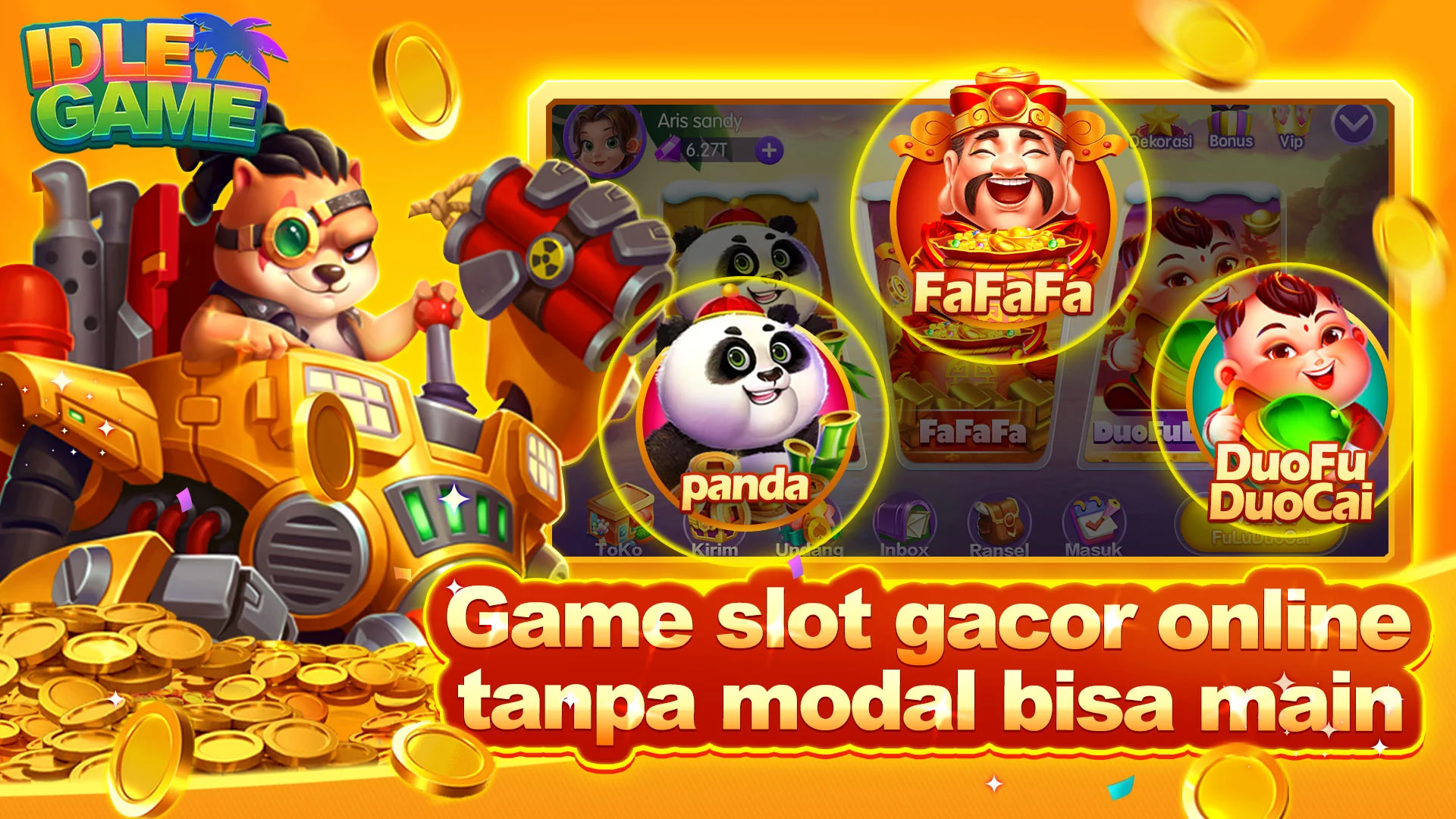 Idle Game-BMD Slots Domino