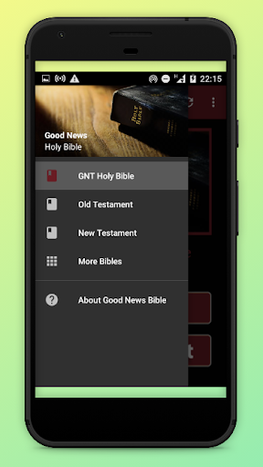 Android application Good News Holy Bible screenshort