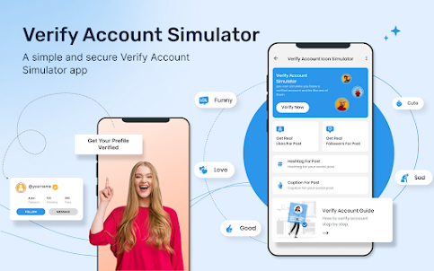 Verify Account Icon Simulator