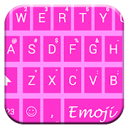 Tiles Pink Emoji Keyboard
