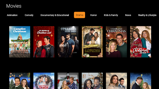 Screenshot of InfinityLink TV