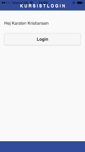 Android application Borgerprotokol screenshort