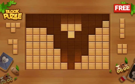 Wood Block Puzzle - Play Wooden Block Puzzle Online Game on PC