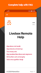 Remote compatible Livebox