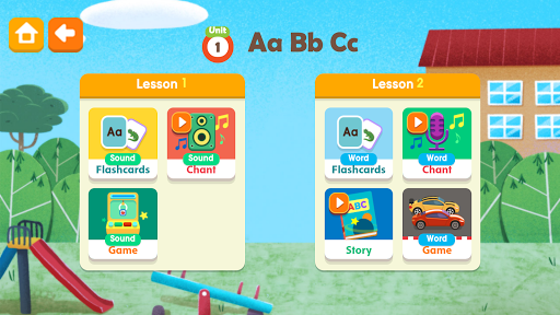 Screenshot of School Phonics