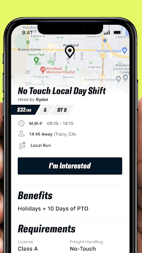 Haul Driver Screen 3