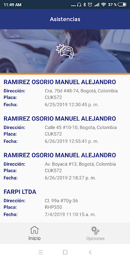 Proveedores de Servicios Screen 3
