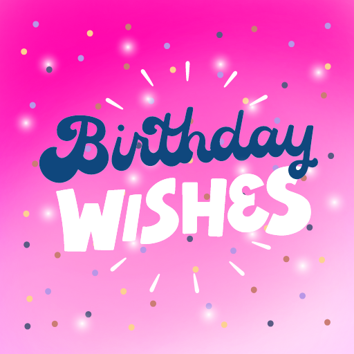 Birthday Wishes: Message. Card logo