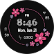 NXV19 Flower Watch Face - Androidアプリ