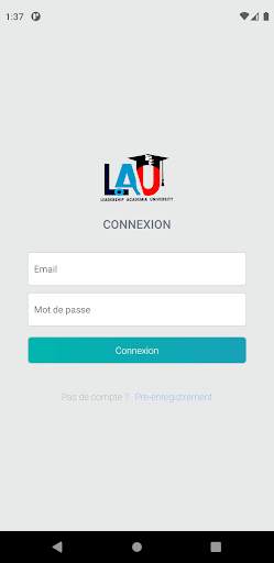Android application Leadership Academia University screenshort