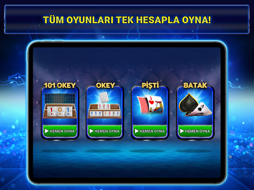 101 Okey Club - Sesli & Yeni 101 Yu00fczbir Okey Plus 7.3.18 screenshots 16