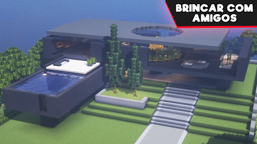 Casa Moderna, Construção Criativa no Minecraft