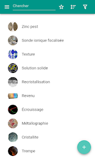 Aperçu de l'application