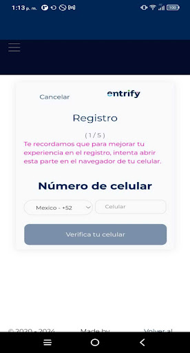 Entrify admin