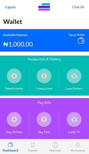 Paycredit Screen 3